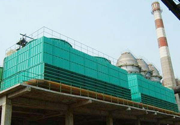 横流开式冷却塔安装