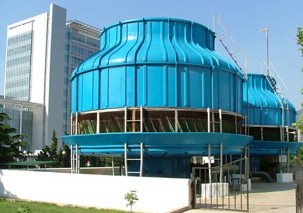 圆形冷却塔技术工艺图